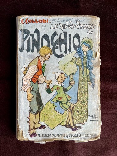 Pinocchio collodi libro - pinocchio,