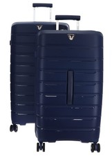 RONCATO B-Flying Trunk Set 2 Trolley (L+M) L Trolley Blu Notte Blu Scuro Nuovo