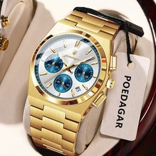POEDAGAR Orologio Cronografo
