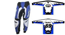 completo tuta maglia maglietta e pantaloni per moto da cross enduro o motocross