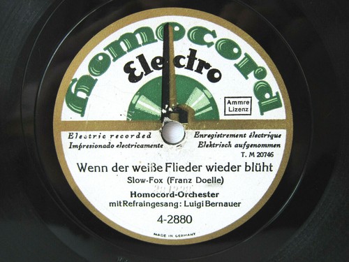 78rpm homocord orchester mit - 78rpm, homocord-orchester