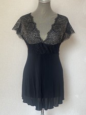 PINKO Blusa in Pizzo Nero Elegante Vintage tg.S
