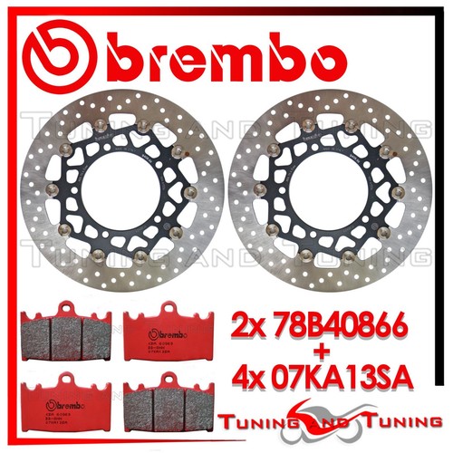 Dischi freno anteriore brembo - dischi,