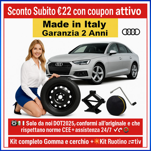Kit ruotino scorta - 💥kit,
