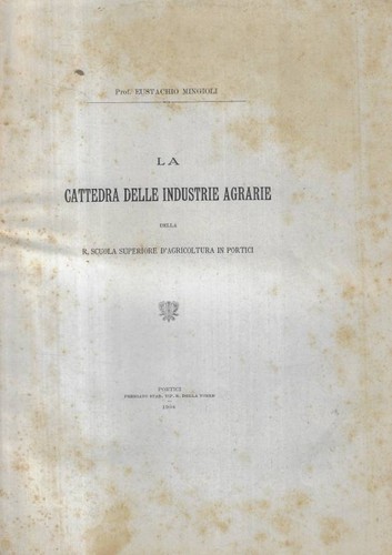 Cattedra delle industrie - la,