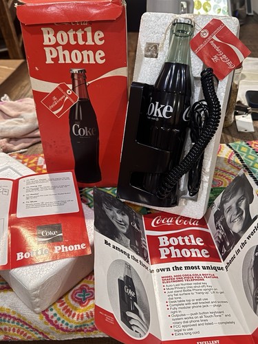 Telefono bottiglia coca cola - telefono,