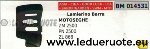 Lamierino barra motosega - barra,