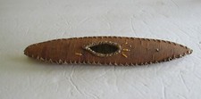 Vtg Birch Bark Yellow Quill