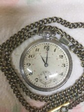 orologio da tasca hislon ancre de precision revisionato e.110,00 s.e.10,00