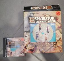 gioco pc cd-rom ESPLORATORI DEL NUOVO MONDO interattivo  SOFTKEY WINDOWS MAC