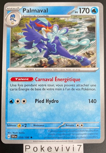 Carte pokemon palmaval - carte,