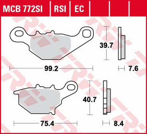 Pastiglie freno trw - lucas, zf