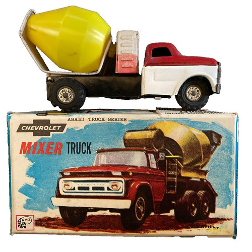 Camion betoniera vintage anni