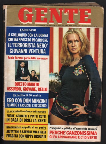 Gente 1972 loretta goggi - gente, 49/1972