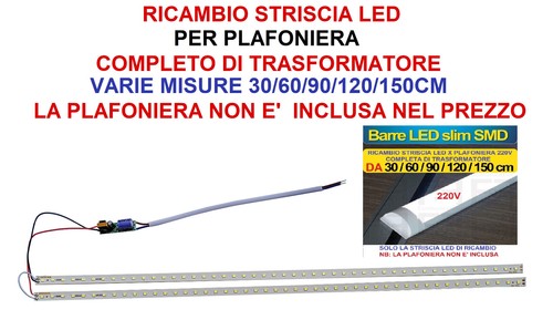 Ricambio per barra led - 220v, a