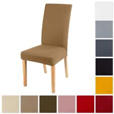 Coprisedie 6 pezzi Vesti Sedia Tessuto Elasticizzato Modellante Con Schienale