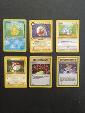 LOTTO 6 CARTE POKEMON ITA -