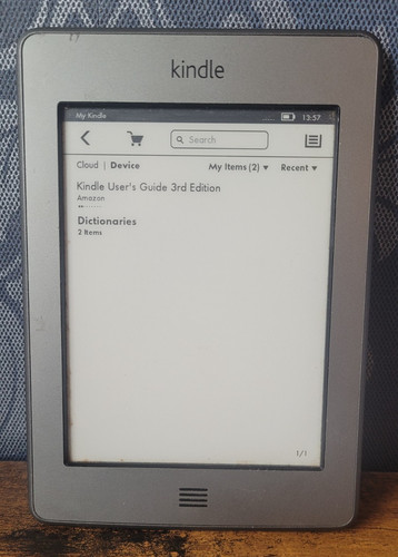 Amazon kindle touch - amazon,