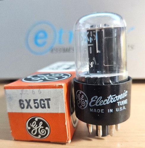 Tubo audio vintage - tubo, 6x5