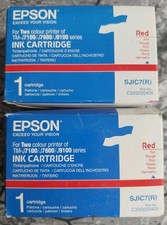 2x Epson SJIC7(R) rosso