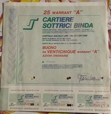 CARTIERE SOTTRICI BINDA LOTTO