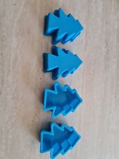 4 stampi 10cm in silicone per dolci - Albero Di Natale
