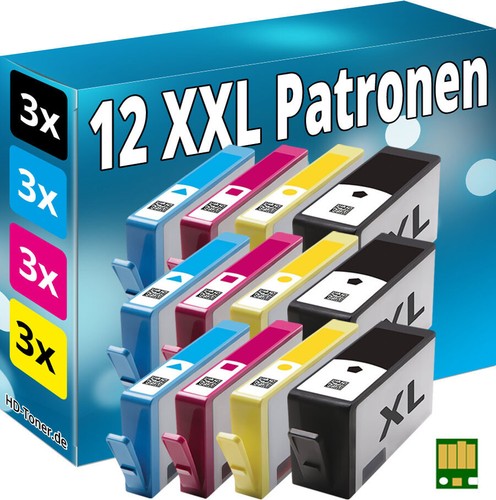 12x inchiostro cartucce per - 12x, hp