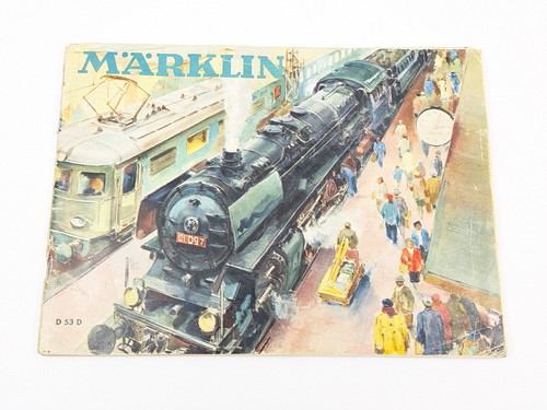 Märklin catalogo 1953 d - catalogo,