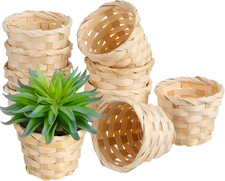 10Pezzi Cestini Intrecciati in