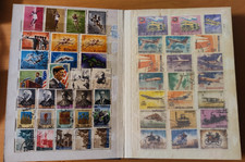 Lotto 3 raccoglitori francobolli (con francobolli stati misti)