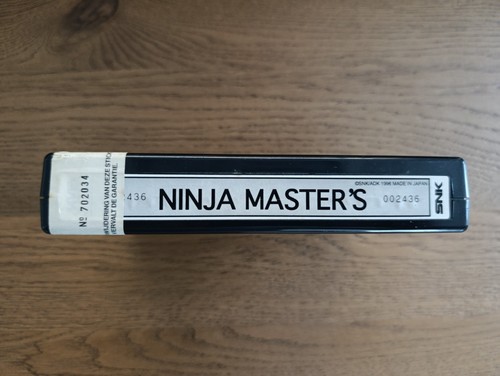 Ninja master 002436 neo geo - master's,
