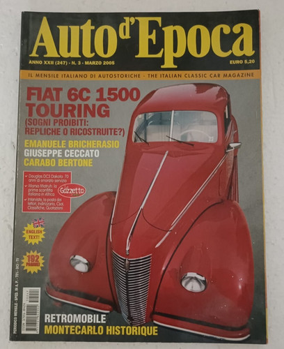 Auto epoca 2005 fiat - fiat, 6c