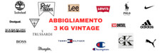 Box Stock Lotto 3 Kg Abbigliamento Firmato Vintage