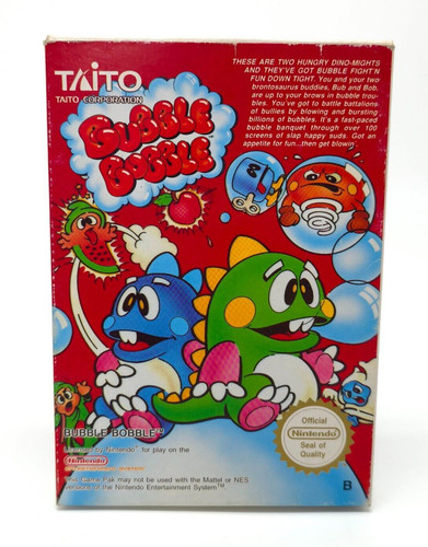 Bubble bobble nintendo nes - bubble,