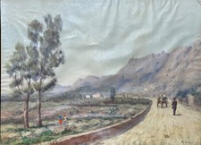 Oil painting on canvas