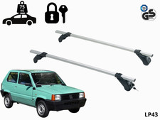 BARRE PORTATUTTO PER FIAT PANDA 141 ALLUMINIO 1982-2002 LA PREALPINA ANTIFURTO