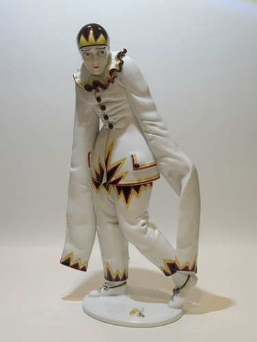Grande statuina porcellana - statuina,