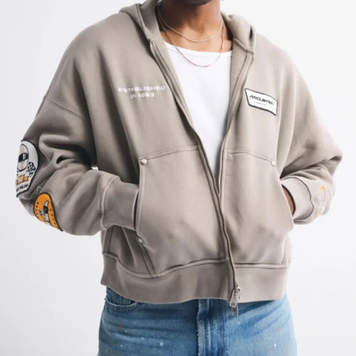 Abercrombie fitch zip - zip, up