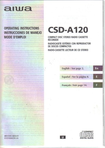 Owner manual operating - owner,