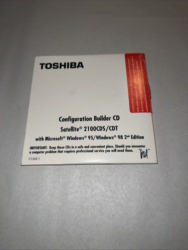 Toshiba configuration builder - configuration,
