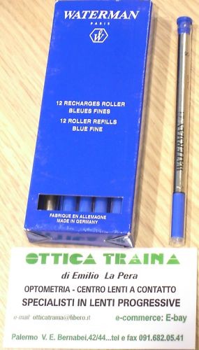 Refil waterman roller blu - waterman,