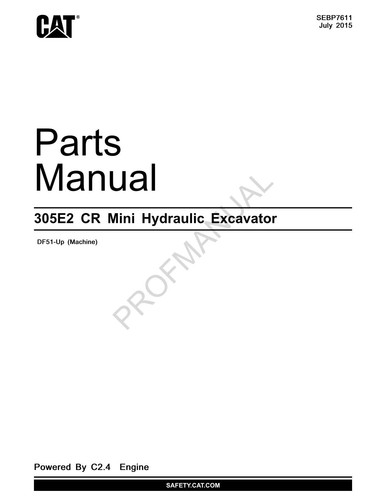 Caterpillar cat 305e2 - 305e2, mini