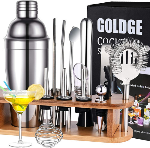Cocktail shaker set pezzi - cocktail,
