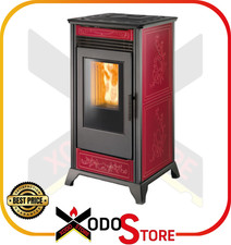 Stufa a pellet RAVELLI modello RV 80 8,1 kW ventilata - invia mail per sconto