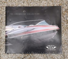 Brochure concessionario CROWNLINE barca 2006 - 15 anni anniversario 