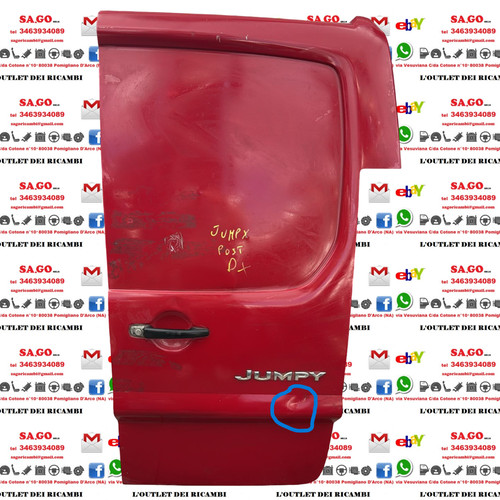 Portellone posteriore destro - portellone,