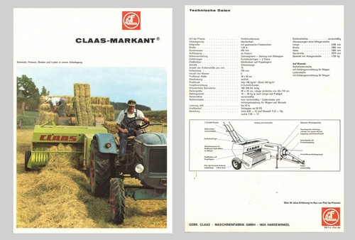 Claas markant pressa - claas,