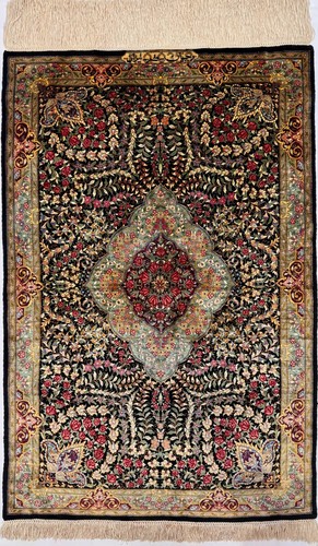 Tappeto persiano seta ghom - persiano,