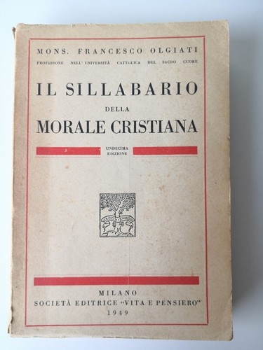 Sillabario della morale - il,