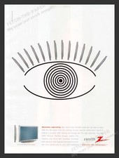 Zenith 60" HDTV Monitor Plasma T.V. 2000s Print Advertisement Ad 2001